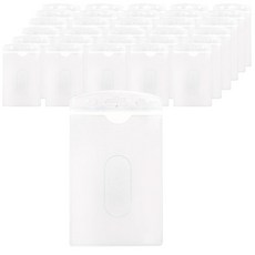 翁達泉 PVC保護套 1號 直式 54 x 85 mm, 100入, 單一顏色