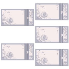 Hallmark 豪華貨幣信封 KMH2019, 混色, 5件