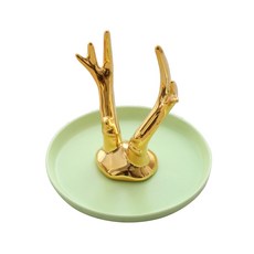 哈哈NET 粉彩凱迪克居家裝飾托盤, 鹿角