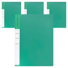 레드루프 OA 클리어화일 A3 20매, 그린, 4개