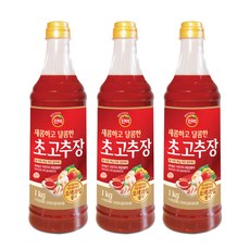 Jinmi Foods 酸甜醋辣醬, 1公斤, 3個