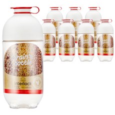 LocknLock 樂扣樂扣 Interlock冰箱冷藏用雜糧保鮮罐 1L, 8個