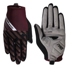 NSR 메이즈 에어 자전거 글러브, MAROON