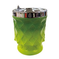 Heinz鑽石紋菸灰缸, 綠色, 1個