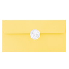 From&To 繽紛色彩 現金信封 B110p 96入 + 貼紙 96入, 淺黃色, 1組