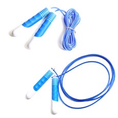 Spobank 快樂手跳繩+鋼絲跳繩套組, 混色