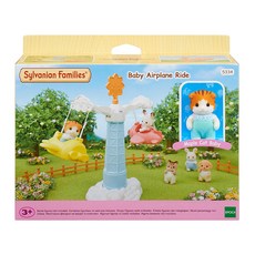 Sylvanian Families 森林家族 Sylvanian孩童飛機鞦韆圖公仔, 1組