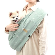 AMYLOVESPET 擁抱狗寵物吊袋, 薄荷