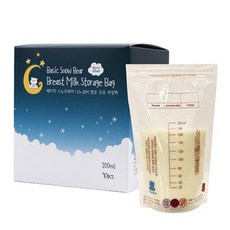 Snow Bear 小白熊 母乳儲存袋 200ml, 90入, 1盒
