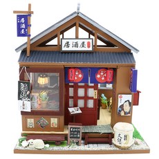아트조이 DIY 미니어처 하우스 One Of The Izakaya, 혼합 색상, 1개