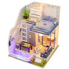 아트조이 DIY 미니어처 하우스 Sapphire Love, 혼합 색상, 1개