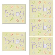 Hallmark 寶寶祝賀卡, WG1030, 5個