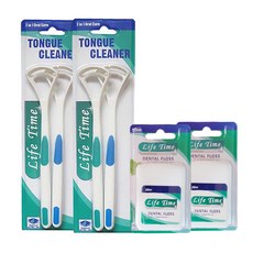 LifeTIME 舌頭清潔器2P 2 +交易50m 2p, 1套