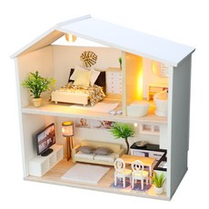 아트조이 DIY 미니어처 하우스 Light Time, 혼합 색상, 1개