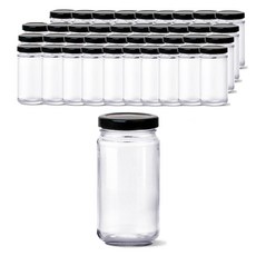 Mir B型直筒玻璃密封容器 SG300 300ml x 40入 + 收縮膜 40入 + PSP密封墊片 40入, 1套