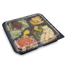 투고팩 5칸 도시락 대 + 뚜껑 세트 OP-307, 1개입, 30세트