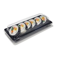 투고팩 초밥 한줄도시락 + 뚜껑 세트 SL-H06s, 1개입, 100세트