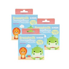 마더케이 케이맘 모유저장팩 200ml, 50개입, 3개