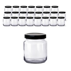 Mirkorea B果醬瓶 NEW375 YS375 200ml x 24p + 收縮膜 24p + PSP密封墊片 24p, 1套