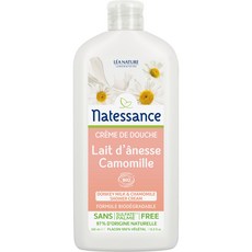 Natessance 驢奶和洋甘菊沐浴露沐浴露, 500ml, 1入