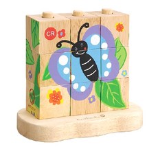 EverEarth 蝴蝶拼圖塊, 1個, 9件