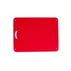 블룸엣홈 실리콘 도마, 레드, 1개