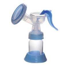 Snow Bear 小白熊 手動集乳器+乳汁儲存包 200ml 30入, 透明 藍色, 1組
