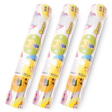 투영디자인 뽀로로 포장지 소, 실버, 3개입