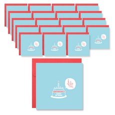 2Youngdesign 留言卡, 蛋糕祝賀, 20入