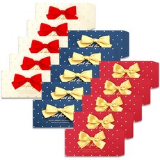 2Youngdesign 奢華緞帶紅包袋, 隨機出貨, 15入