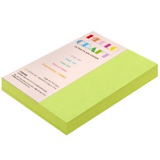 paperculture 厚雙面卡紙 彩虹卡 No.09 亮綠色, 16開, 110張