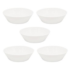 Paulus 簡約小菜碗組 小, 白色, 5個