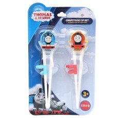 Thomas&Friends 湯瑪士小火車 孩童造型學習筷組 PM049, 混色, 1組