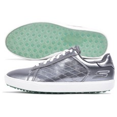 SKECHERS 女士 GO GOLF DRIVE SHIMMER 高爾夫球鞋