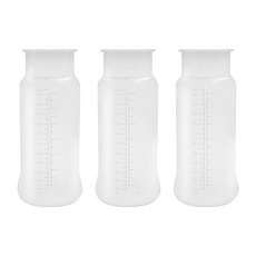 마더케이 일회용 젖병 실리콘 스킨 250ml, 혼합 색상, 3개