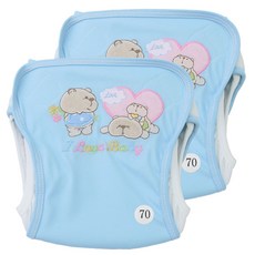 babybear 三隻熊尿布兜 70號 (~8.5kg), 藍色