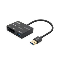 Coms USB 3.0 讀卡機 1Port SD XQD, FW399, 單一顏色, 1
