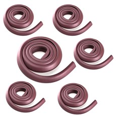 Coco 優質邊緣防撞條, 深咖啡色, 6入