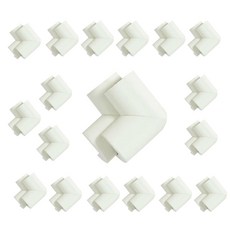 Coco 桌角防撞墊, Dark White, 36個