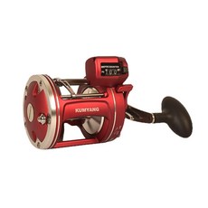 KUMYANG 長嘴魚餌+小袋+扳手+固定夾, 布法羅 2000, 紅色的