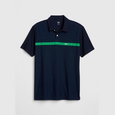 갭 남성용 로고 저지 폴로