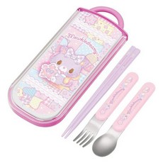 Skater Mukle Dreamy Slide Type 三重餐具套組, 混色, 1套