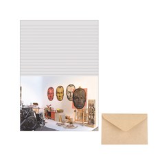 삼육오데이 디자인편지세트 편지지 20p + 봉투 10p, 초상화, 1세트