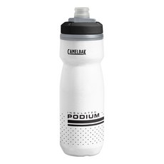 CAMELBAK Podium Chill 單車保溫水壺, 白色 黑色, 620ml, 1個