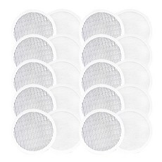 The Vanhan 攜帶式空氣淨化扇過濾網 10入+HEPA 過濾網 10入, 單品, 1套