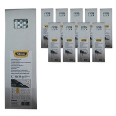Fellowes 斐樂 塑膠裝訂環 A4 100p x 10個, 8mm, 白色