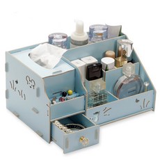 라덴 티슈 수납이 가능한 서랍식 화장품 정리함, A05, 1개