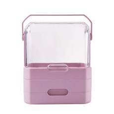 Laden Life Dust Block Drawer Cosmetic Organizer 粉色, 1個