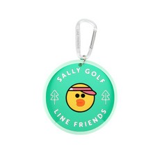 LINE FRIENDS 卡通角色圖案高爾夫球吊牌, 莎莉