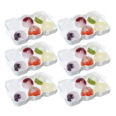 RLove house 6格圓球製冰盒 6入, 單色